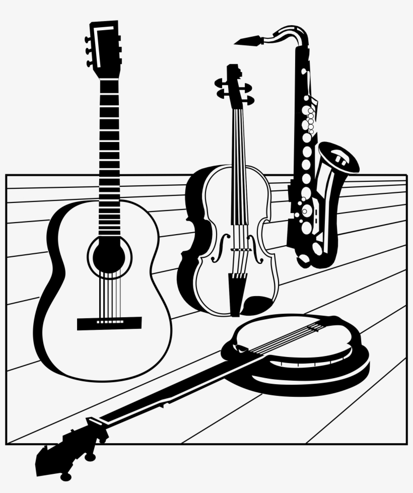 820x979 Classical Guitar Silhouette At Getdrawings