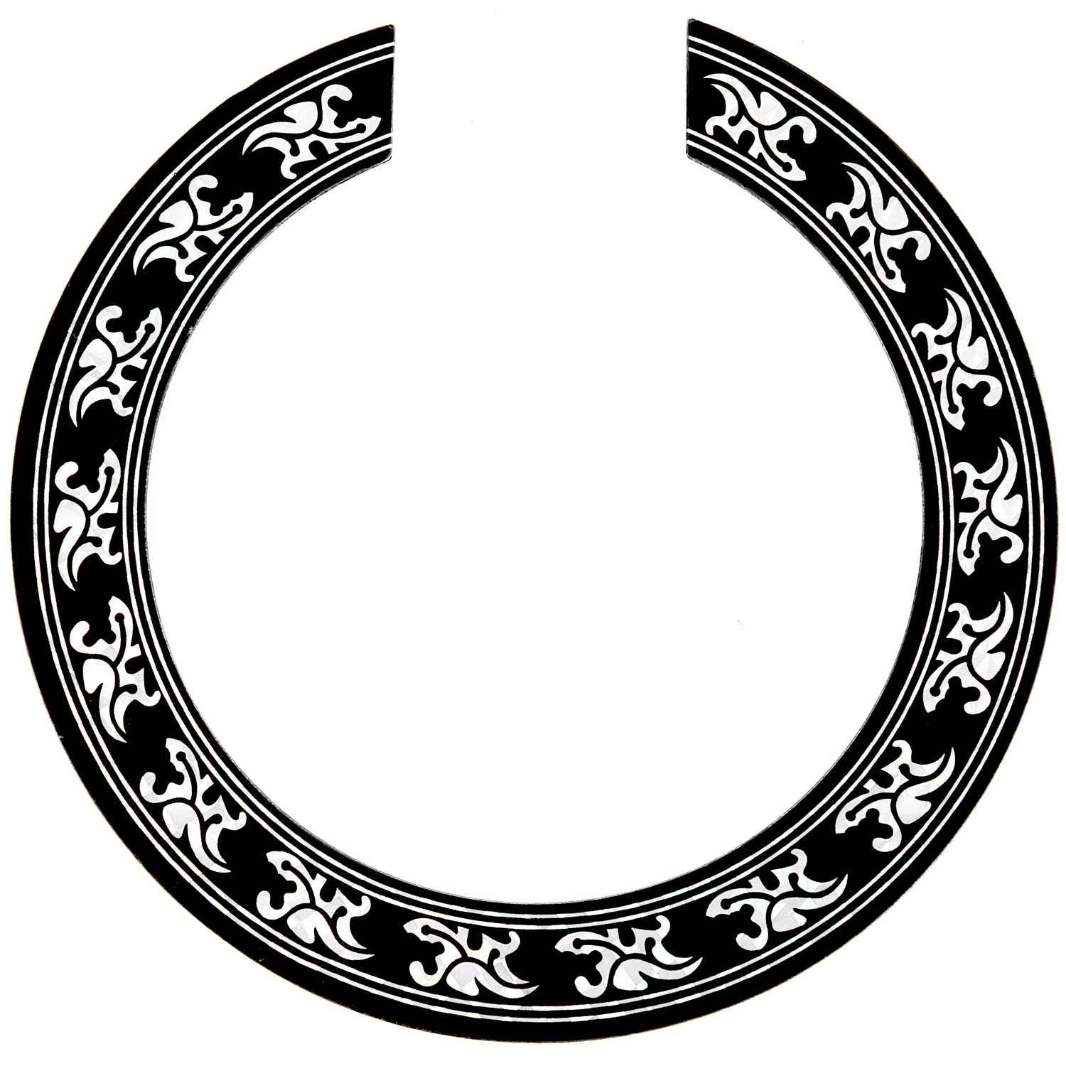 1500x1500 Detail Feedback Questions About Sound Hole Rose Decal Sticker