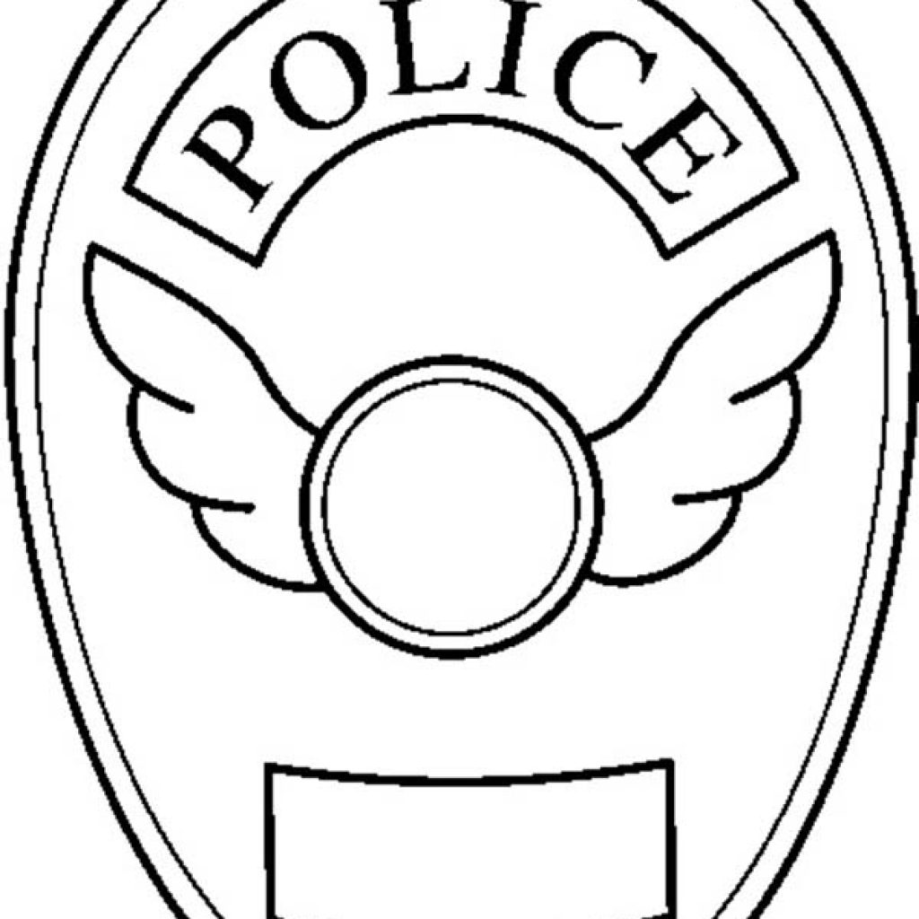 1024x1024 How To Draw A Police Badge Unicorn Clipart House Clipart Online