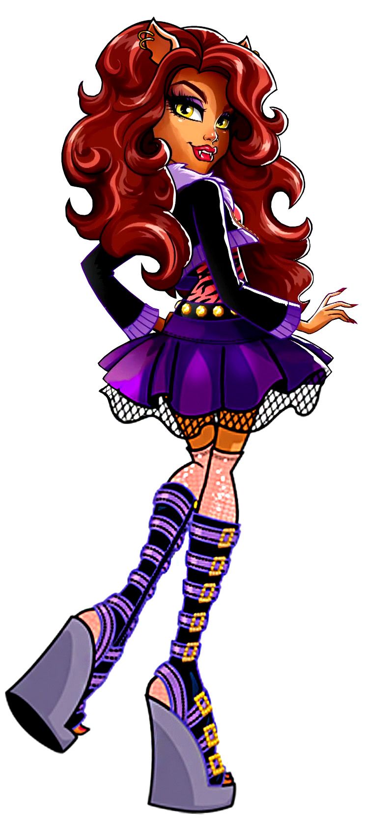 743x1679 Clawdeen Wolf Basic Clawdeen Wolf Artworks Monster High