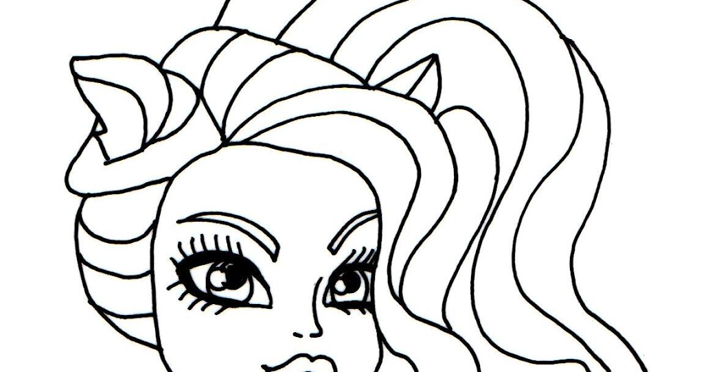 1031x542 Free Printable Monster High Coloring Pages Clawdeen Wolf