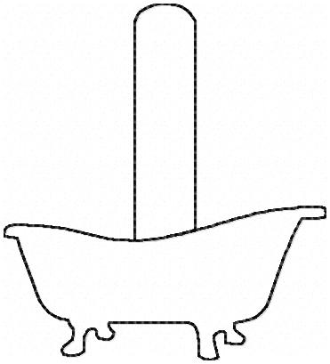 371x409 Machine Embroidery Design Pattern Hoop Claw