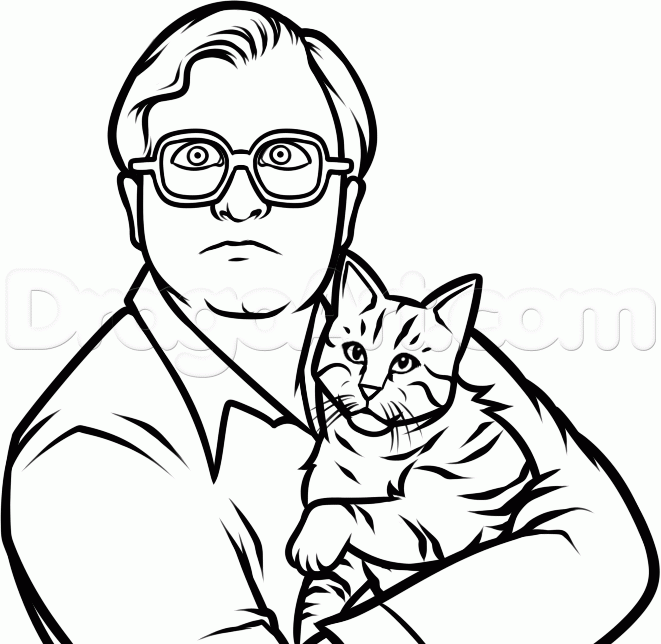 661x644 How To Draw Bubbles From The Trailer Park Boys! Artwork