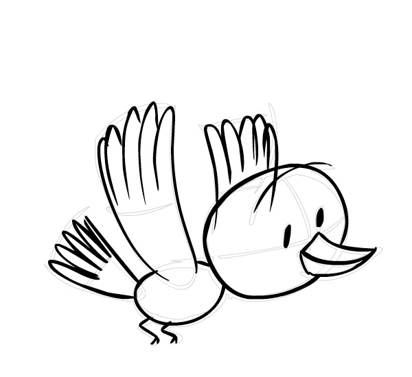 600x550 Animation For Beginners How To Animate A Flying Bird