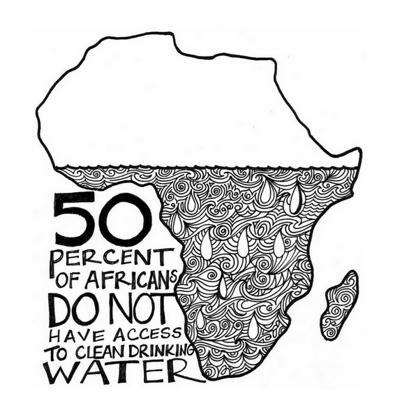 573x594 percent of africa is without access to clean drinking water