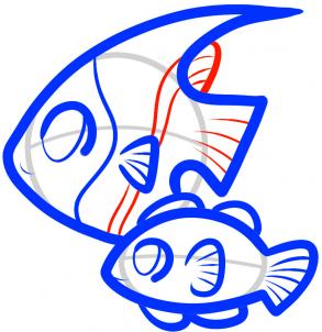 293x302 How To Draw How To Draw Fish For Kids