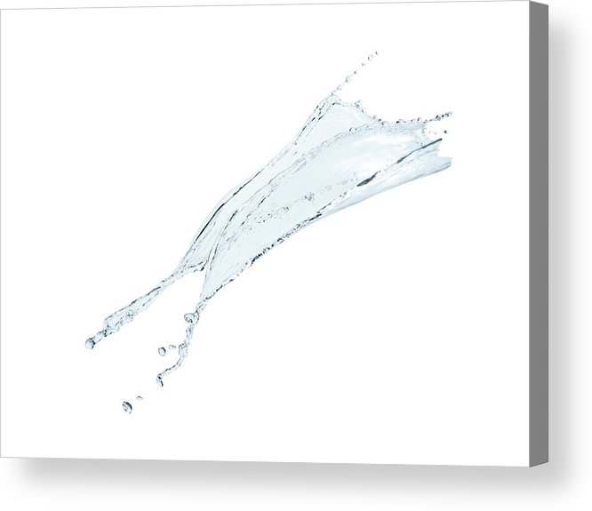 666x575 splashing of clean water acrylic print