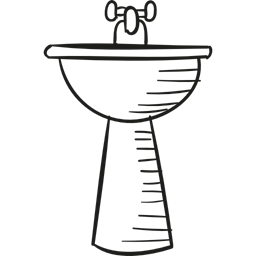 256x256 Clean, Water, Wash, Sinks, Washing Icon