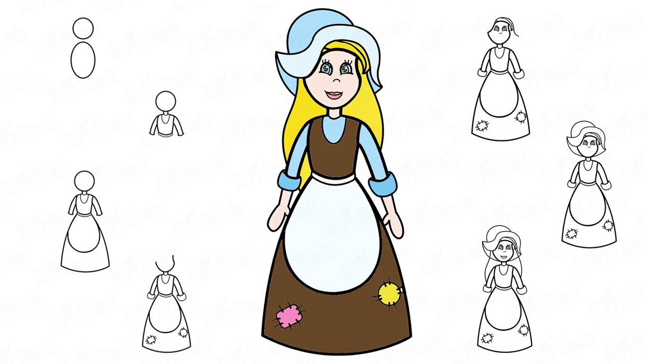 1300x731 Cinderella Drawing Full Cake Car Anime Carriage Video Baby Carmi