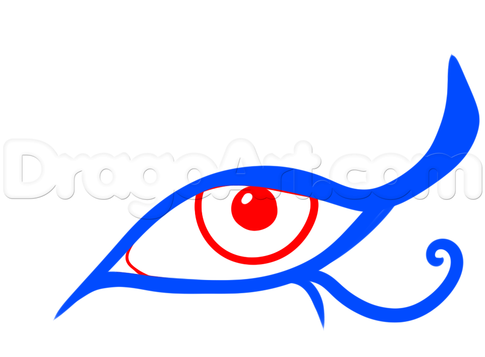 950x700 Draw Cleopatra Eye Makeup, Step