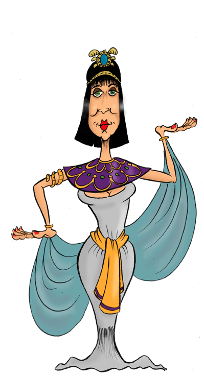 Cleopatra Drawing | Free download on ClipArtMag