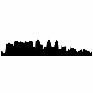 320x320 Hd City Skyline Silhouette Png