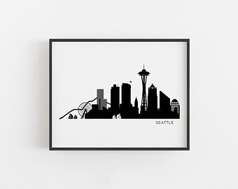 340x270 Skyline Art Etsy