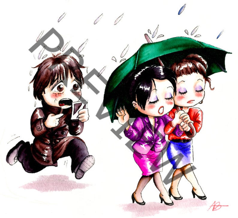 794x729 Watercolor Drawing Of Cliff Richard Carrie Videoclip On The Etsy