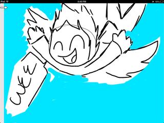 320x240 Dared Justin To Jump Off A Cliff With Wings