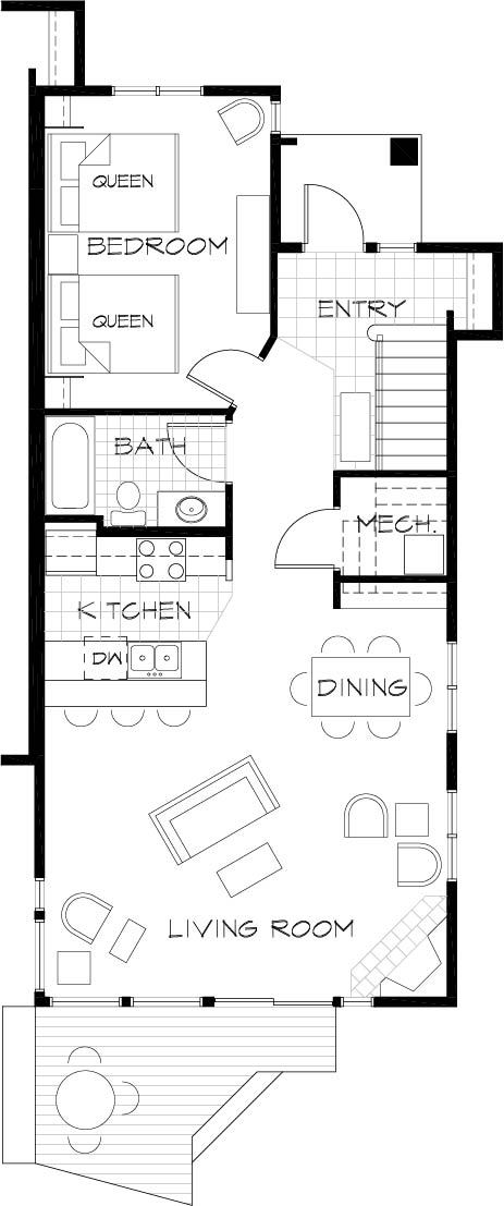 463x1107 Cliff House Townhomes