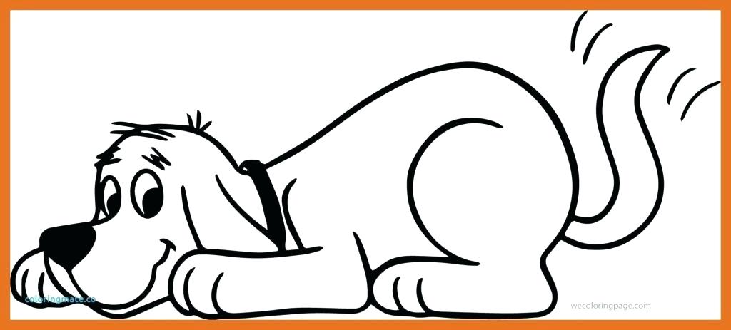 1024x463 Clifford The Big Red Dog Coloring