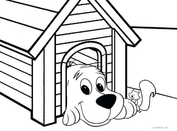 728x539 Clifford The Dog In Library Coloring Pages Printable Summer Disney