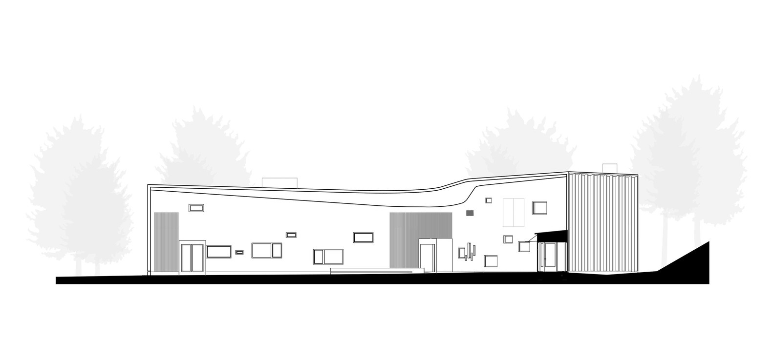 1582x734 health clinic in ruukki alt architects + karsikas