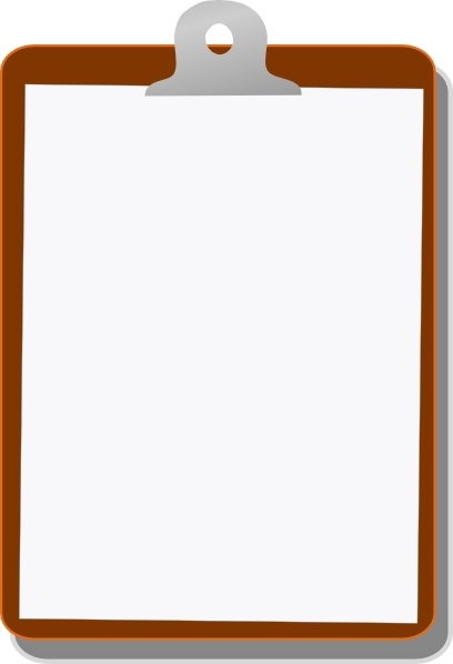 408x598 Clipboard Clip Art Free Vector In Open Office Drawing