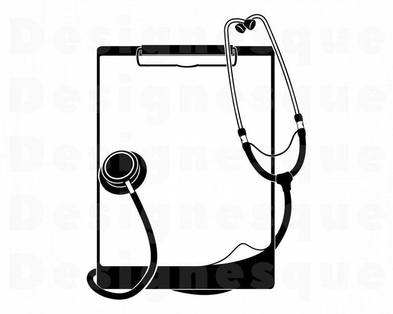 794x635 Nurse Doctor Clipboard Stethoscope Nurse Etsy