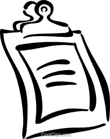 381x480 Clipboard Royalty Free Vector Clip Art Illustration