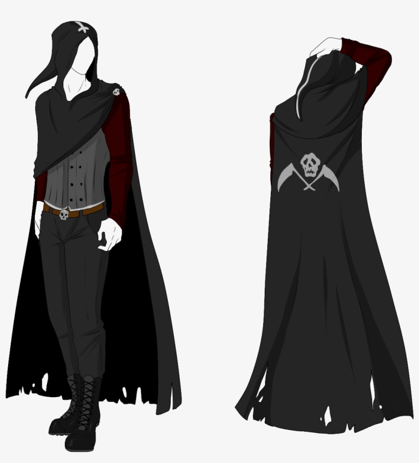 820x907 robes drawing cloak black and white download