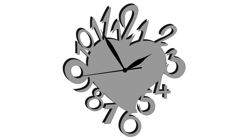 794x447 Vector Clock Drawing Hours Dxf Clock Plans Watches Wooden Etsy