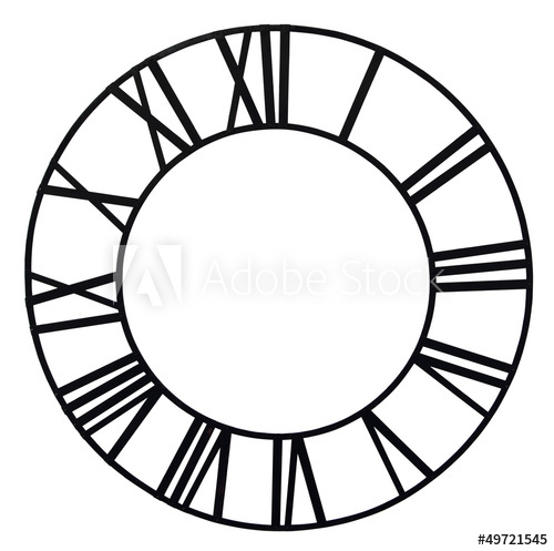 500x497 Clock Face