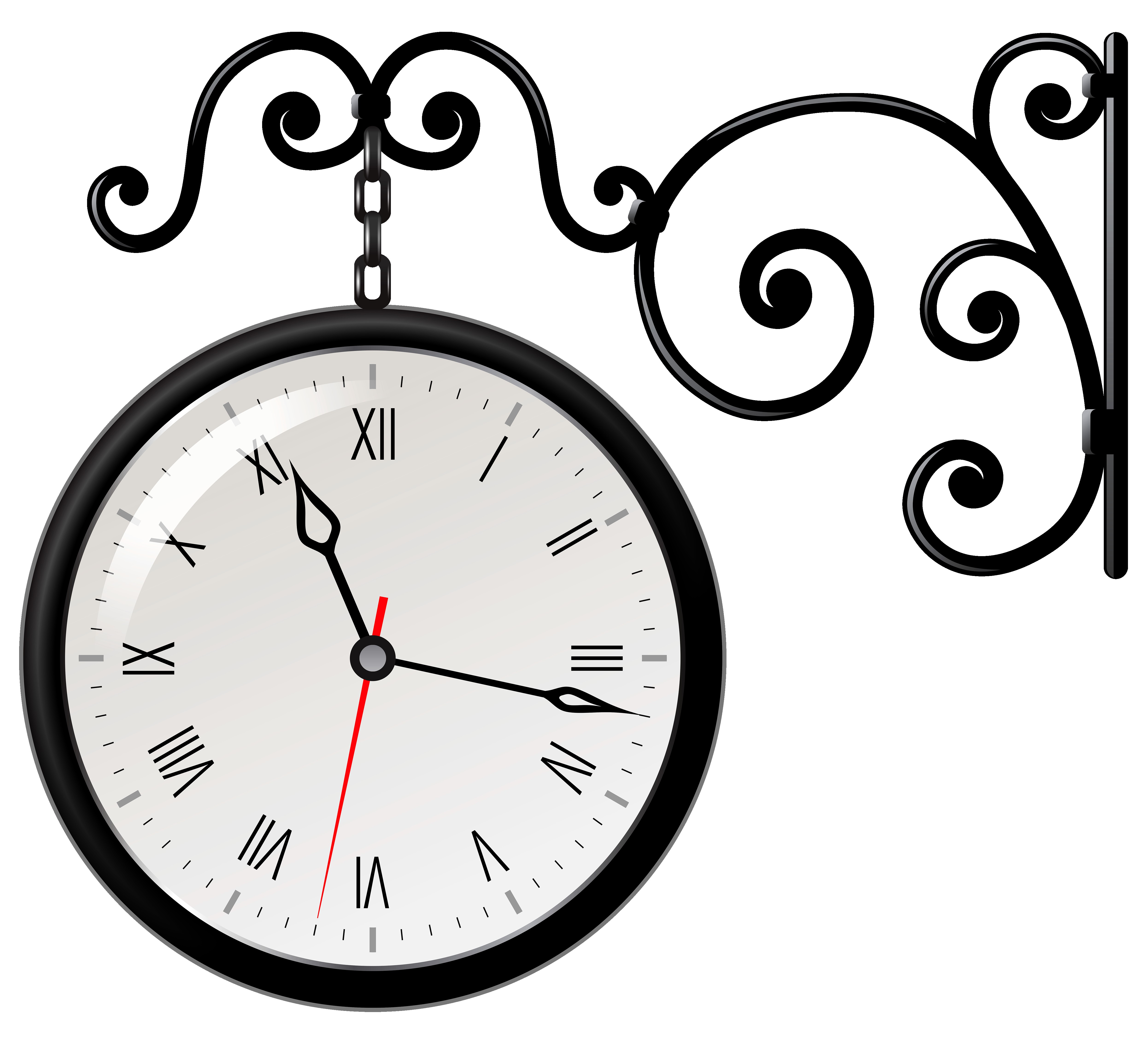 4984x4523 Clipart Clock Clip Art