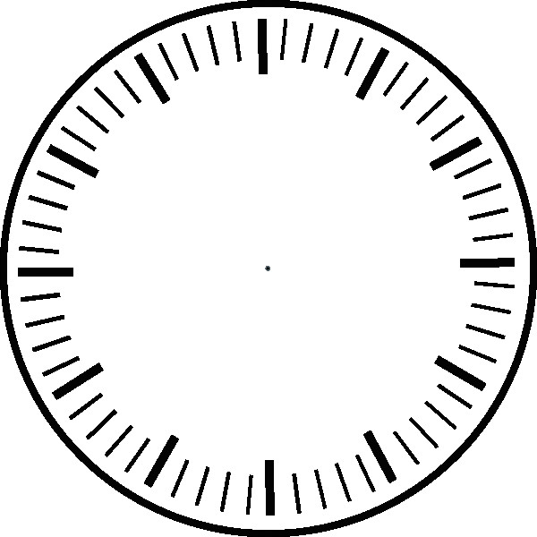 600x600 Clock Clip Art