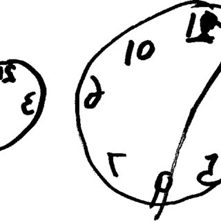 320x320 A Drawing Of A Clock L R Was Asked To Set The Arms