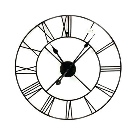 440x440 Clock With Roman Numerals Home Font Upside Down