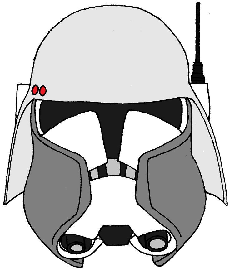 736x866 Drawing Clone Trooper Armor Phase