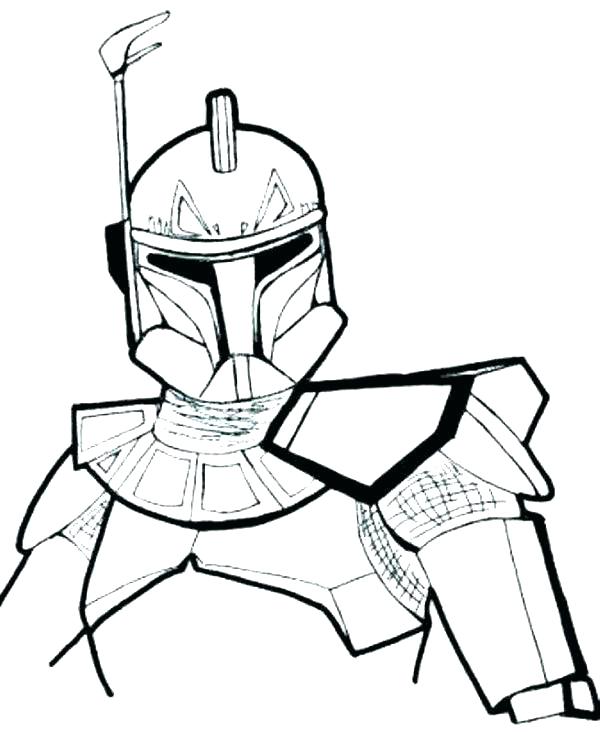 600x732 Free Printable Clone Wars Coloring Pages Maul