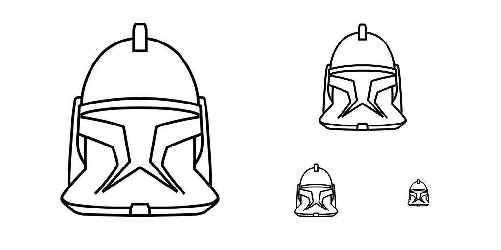 1024x512 Clone Trooper Icon On Behance
