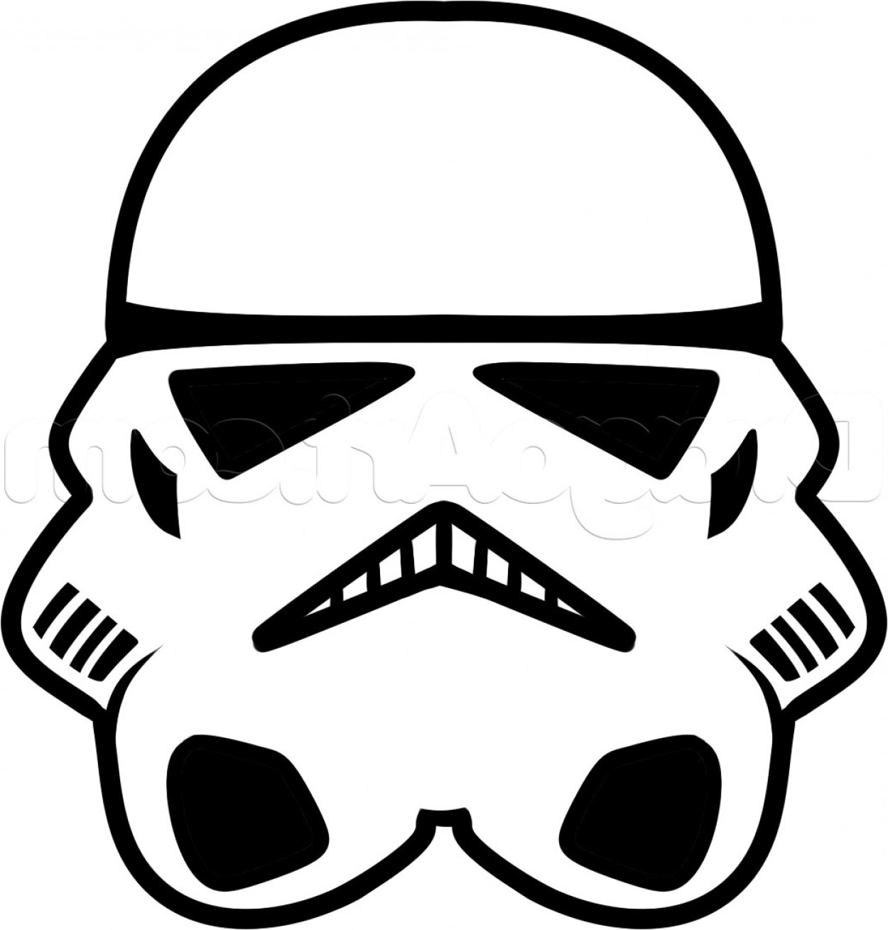 1250x1309 clone trooper vector art studiogrfx