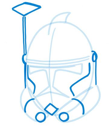 Clone Trooper Helmet Drawing | Free download on ClipArtMag