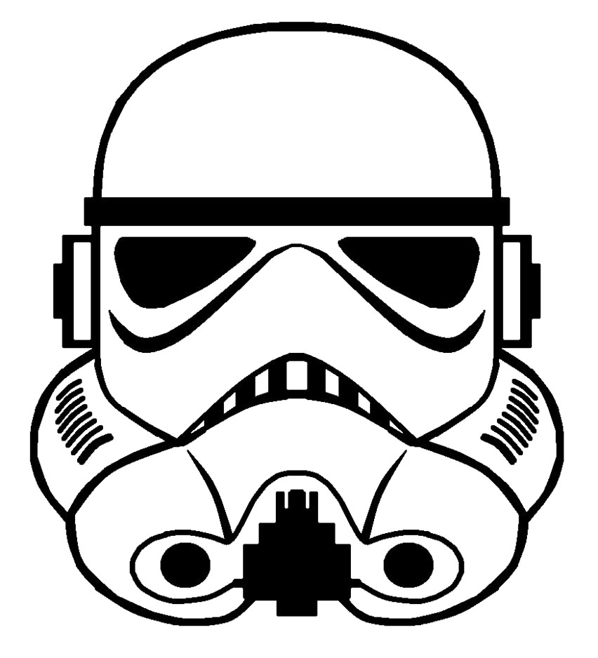 852x938 Storm Trooper Coloring