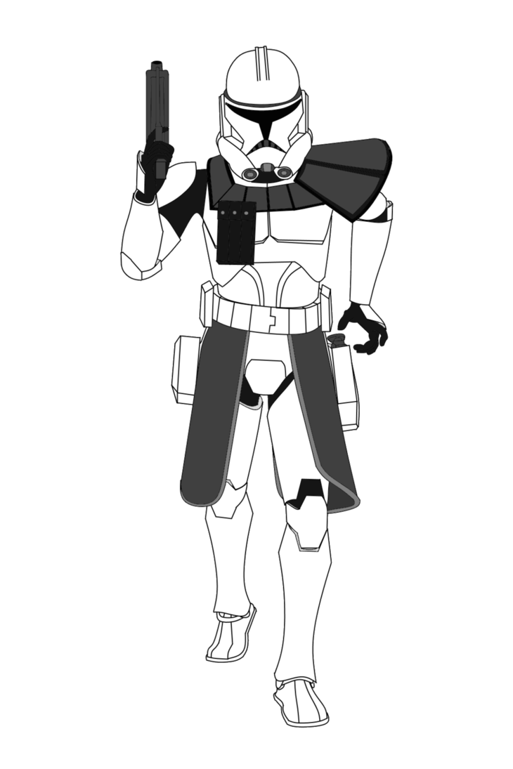 730x1095 Drawing Arc Trooper Transparent Png Clipart Free Download