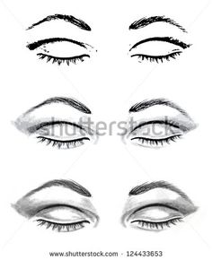 236x290 Collection Of 'eye Looking Down Drawing' Download More Than