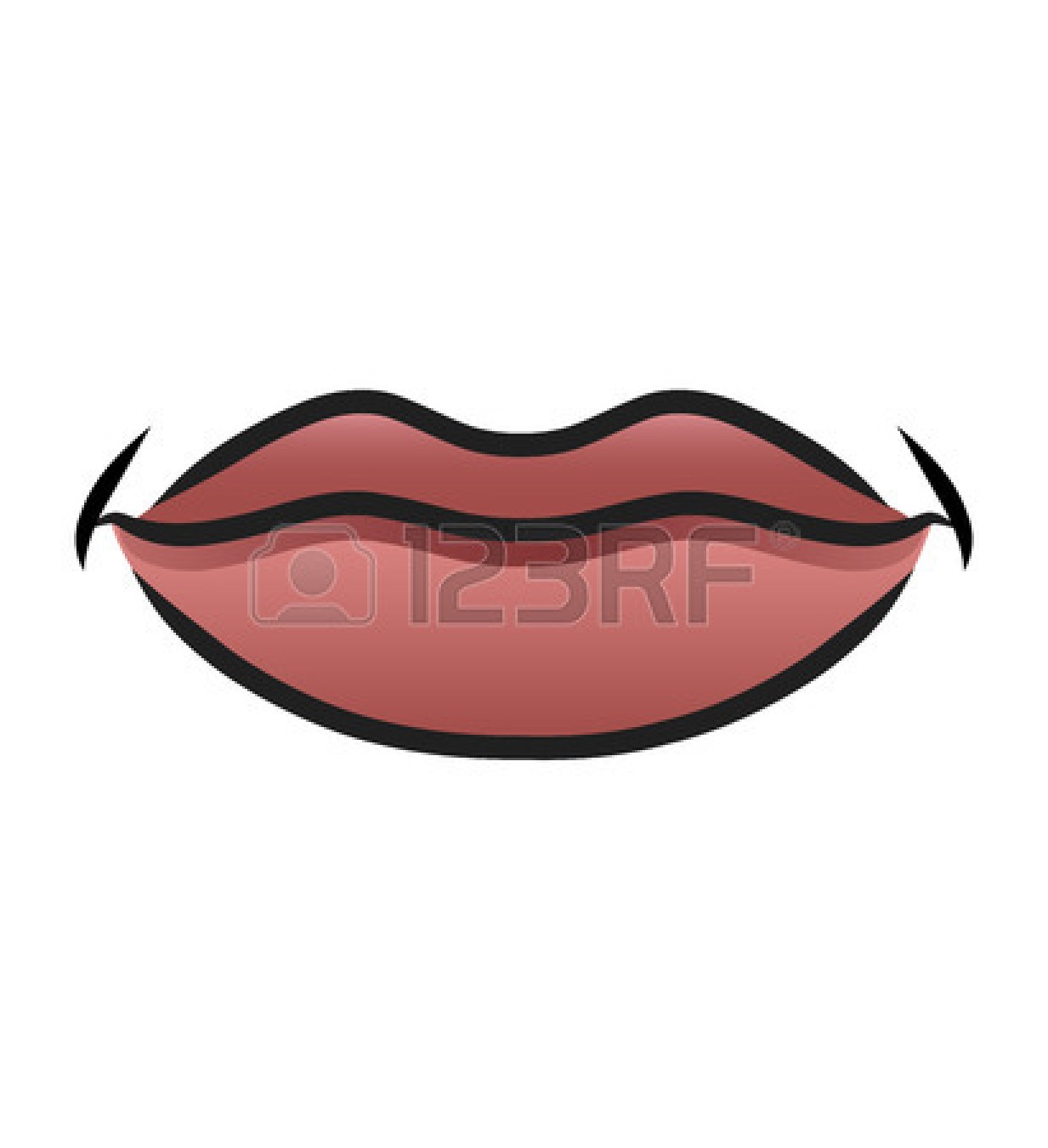 1233x1350 Closed Mouth Clip Art