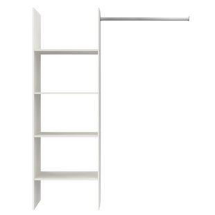 310x310 L Shaped Closet System Wayfair