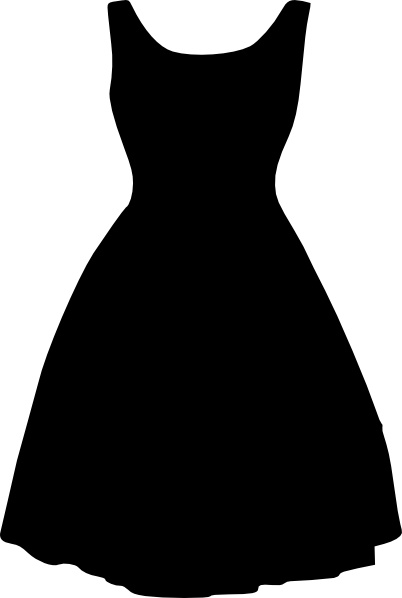 402x598 Retro Dress Clip Art Free Vector In Open Office Drawing