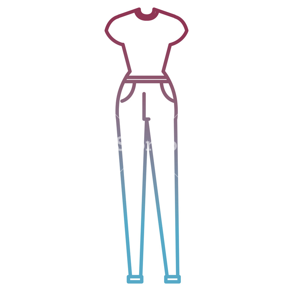 1000x992 Female Clothes Fashion Icon Vector Illustration Design Royalty