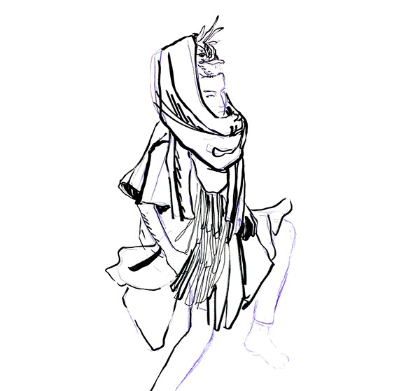 600x558 Wintersession Fashion Illustration Part On Student Show