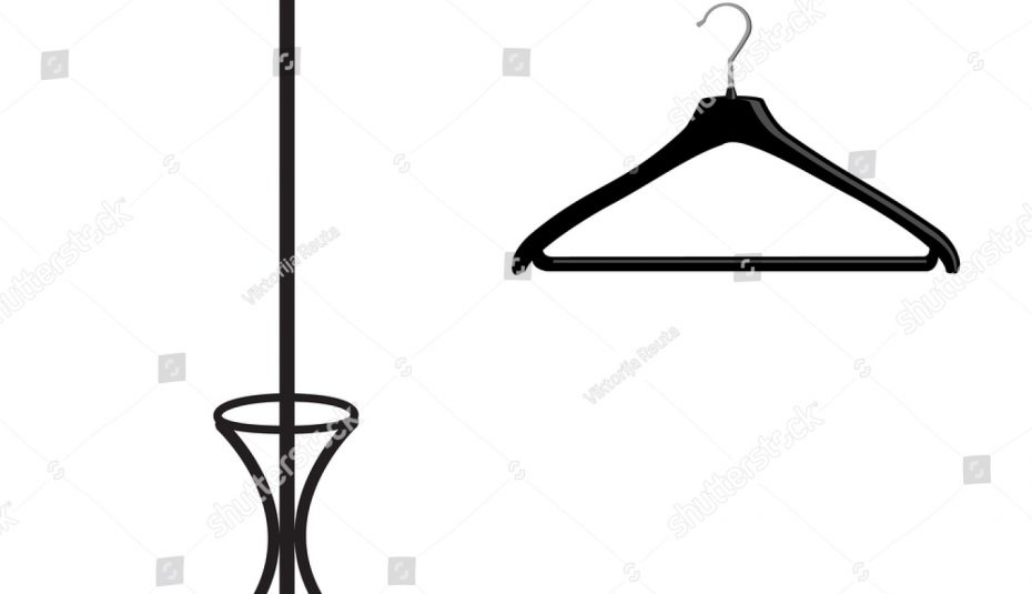 930x535 Display Best Simple Pants Wood White Rack For Little Hangers
