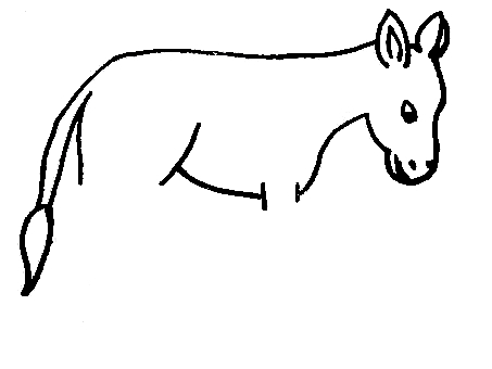 453x340 Forty Days Of Crafts Clothespin Donkey Eerdlings