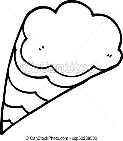 410x470 Line Drawing Cartoon Decorative Cloud
