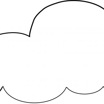 336x336 Thundercloud Cartoon Drawing Download Cloud Color Cloudburst
